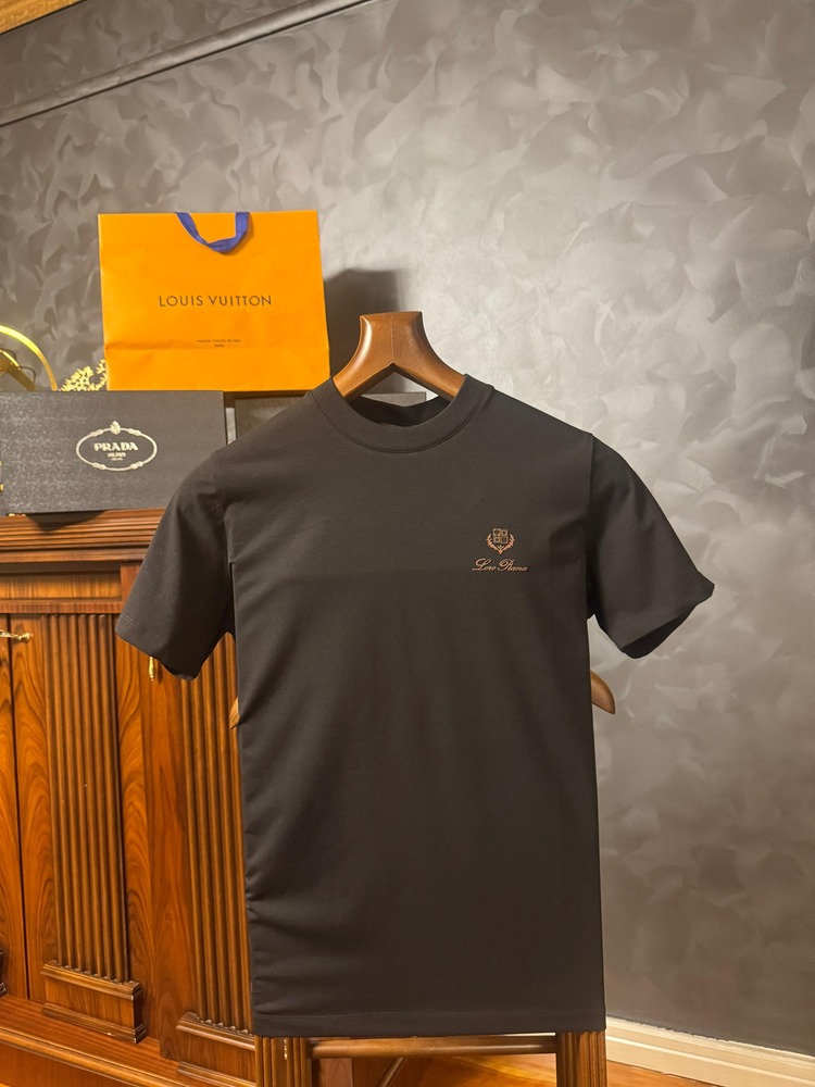 Loro Piana Siyah T-Shirt