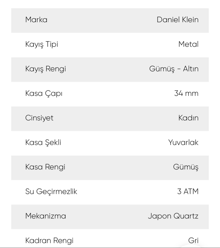 Daniel Klein Bayan Kol Saati