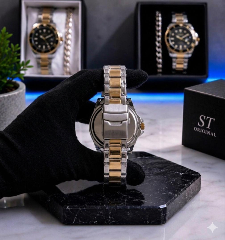 RLX Submariner Premium Saat+Bileklik