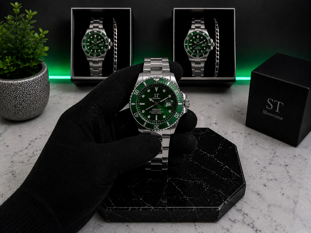 RLX Submariner Premium Saat+Bileklik