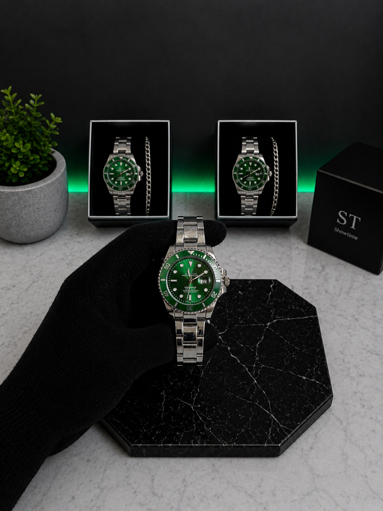 RLX Submariner Premium Saat+Bileklik