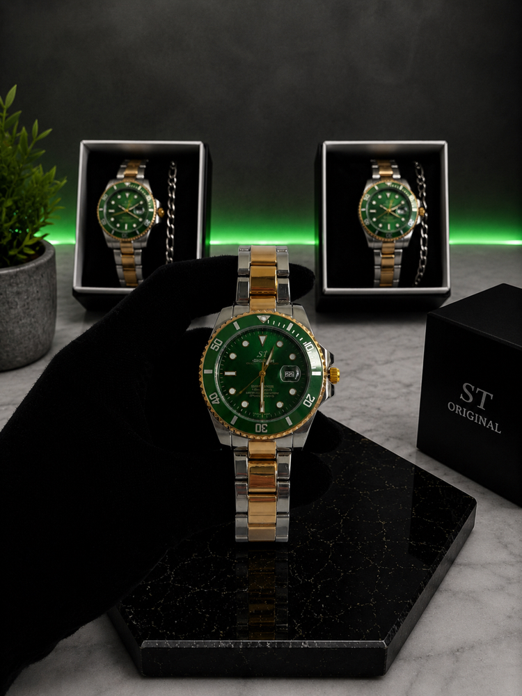 RLX Submariner Premium Saat+Bileklik