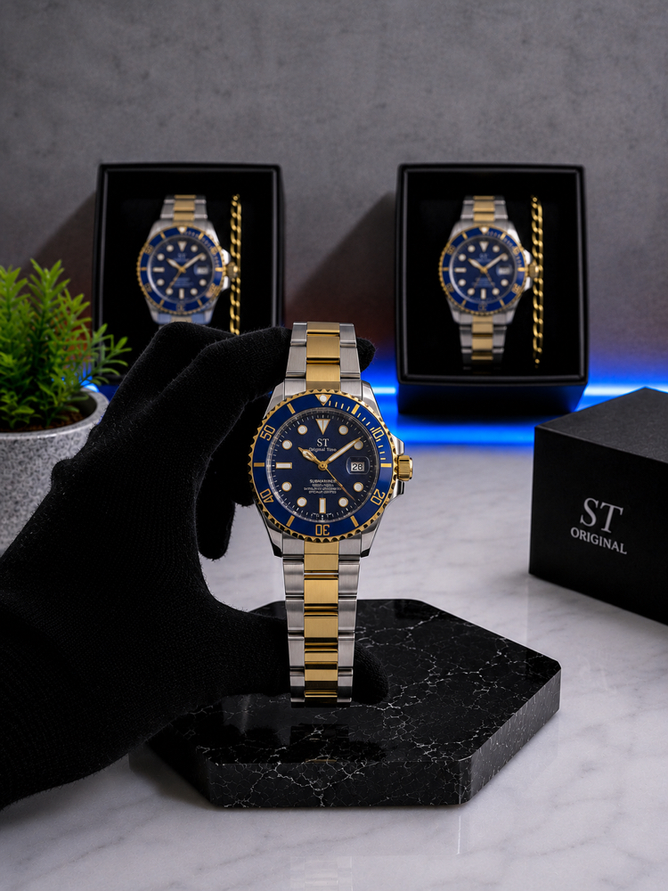 RLX Submariner Premium Saat+Bileklik