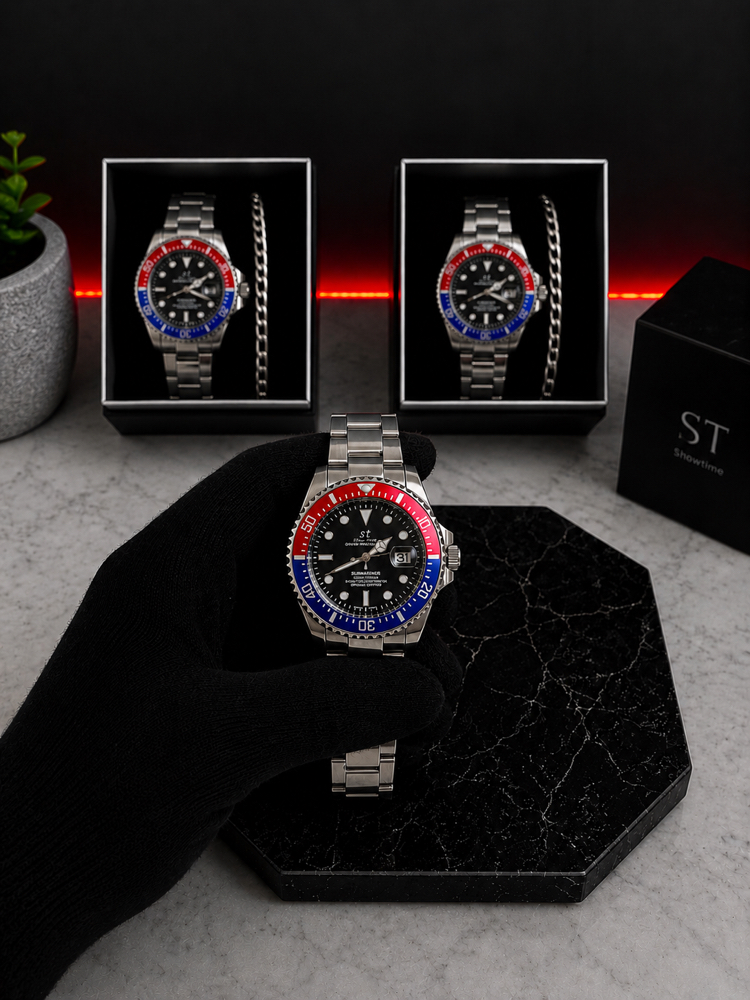 RLX Submariner Premium Saat+Bileklik