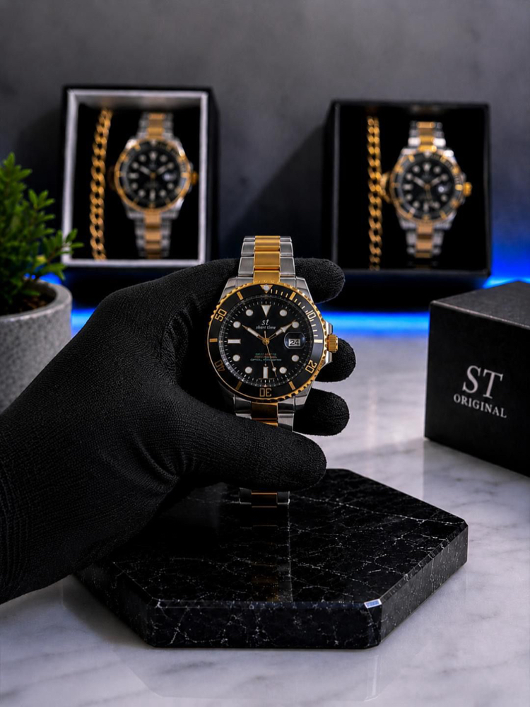RLX Submariner Premium Saat+Bileklik