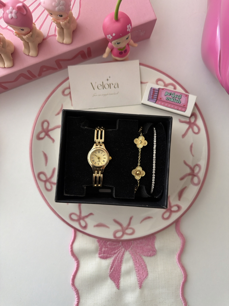 Gold içi gold mini set