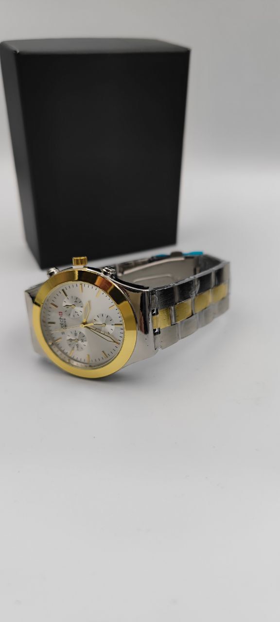 ®️ SWATCH ÇELİK UNİSEX SAAT