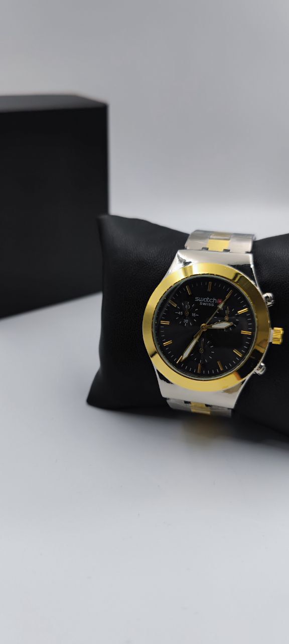 ®️ SWATCH ÇELİK UNİSEX SAAT