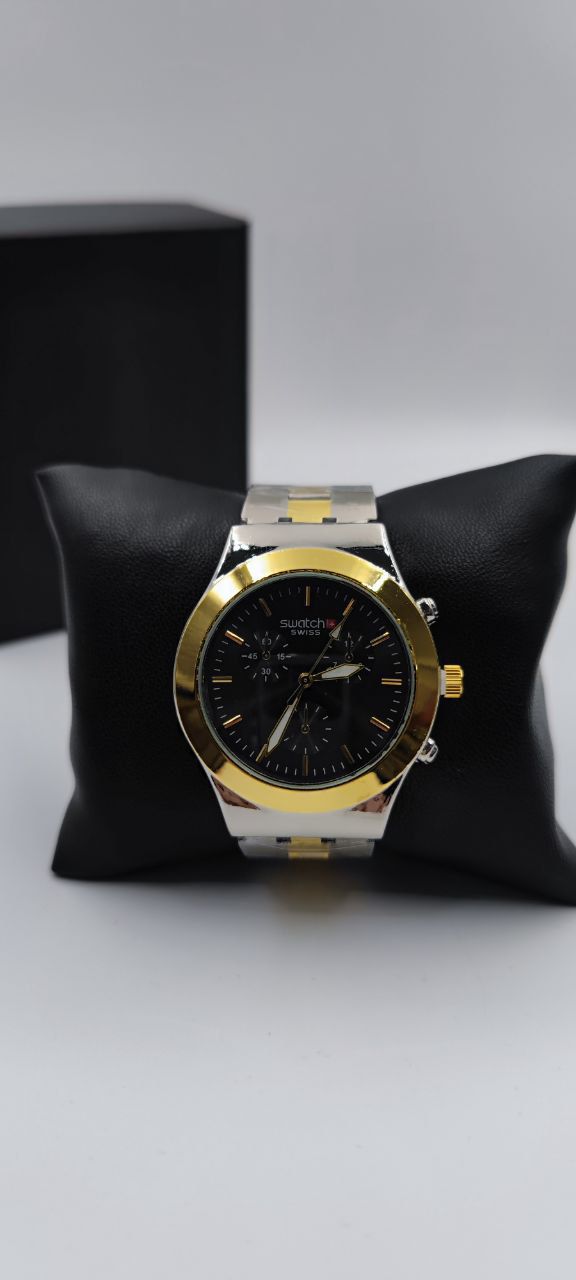 ®️ SWATCH ÇELİK UNİSEX SAAT