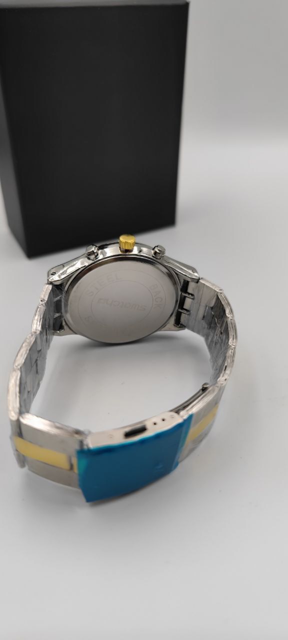 ®️ SWATCH ÇELİK UNİSEX SAAT
