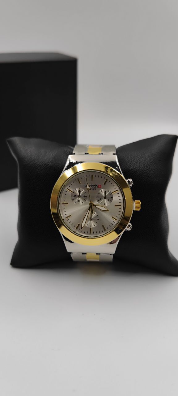 ®️ SWATCH ÇELİK UNİSEX SAAT