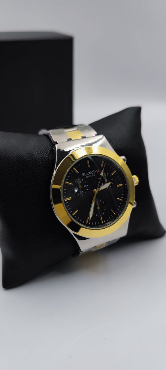 ®️ SWATCH ÇELİK UNİSEX SAAT