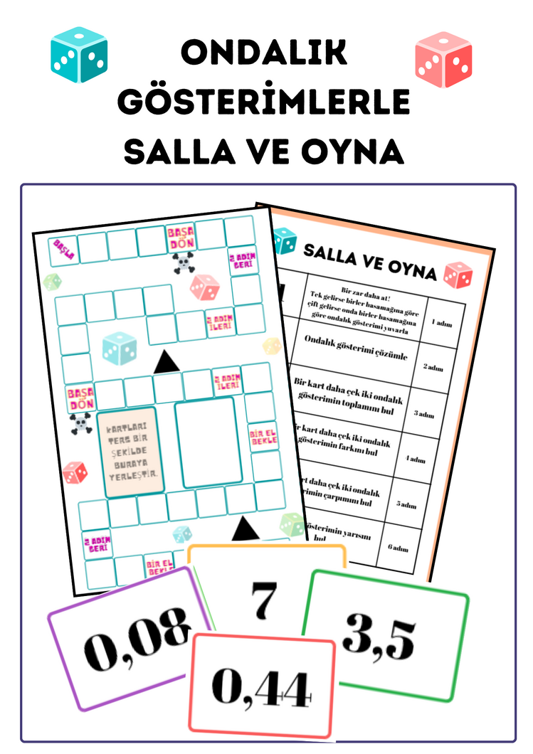 ONDALIK GÖSTERİMLERLE SALLA VE OYNA 
