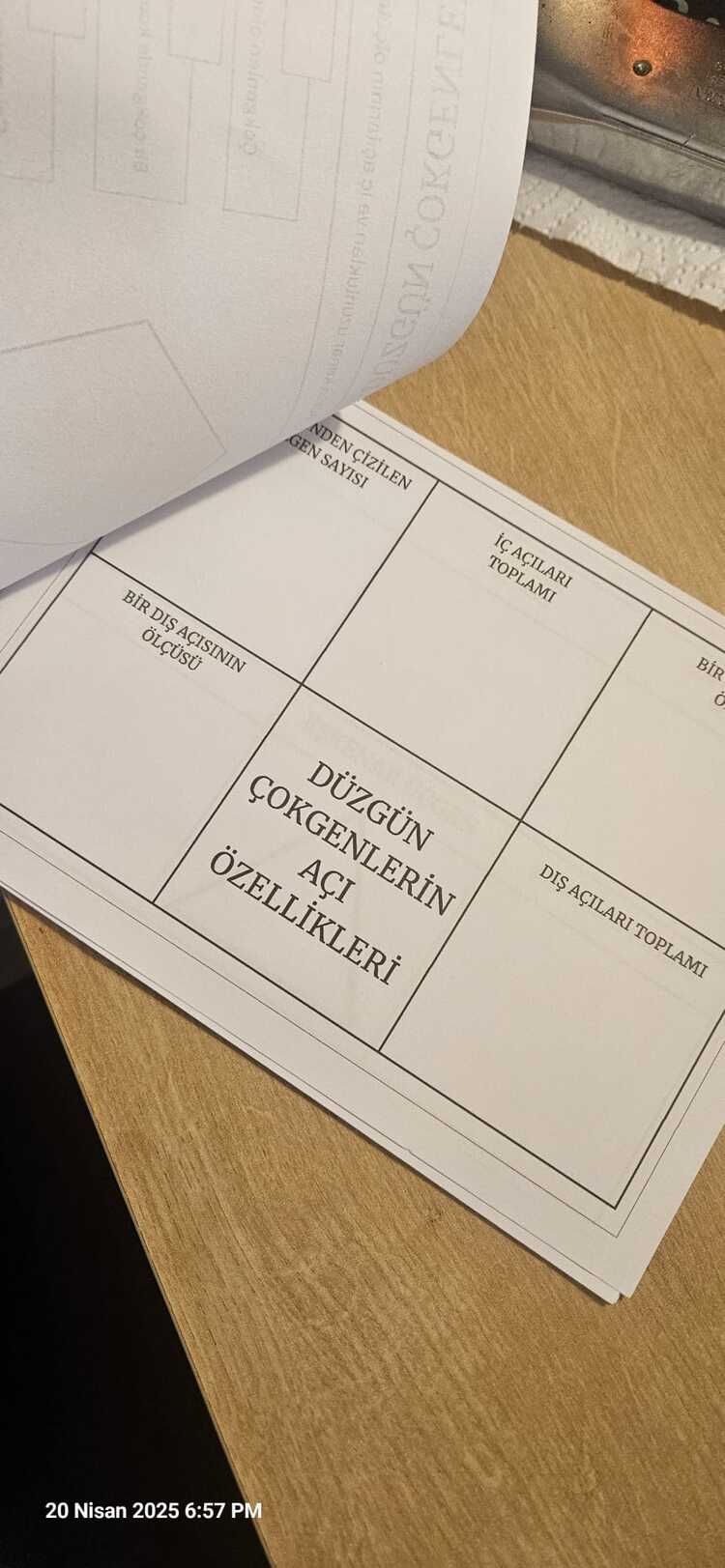 DÜZGÜN ÇOKGENLER VE AÇI ÖZELLİKLERİ