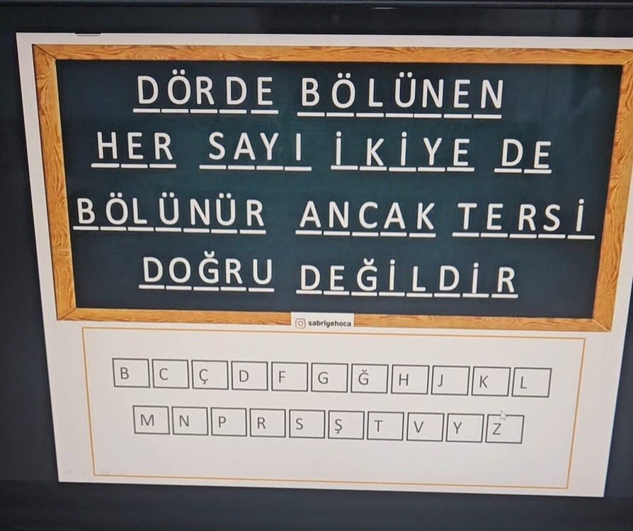 ÇARPANLAR VE KATLAR İLE ÇARKIFELEK OYUNU / 6.SINIF