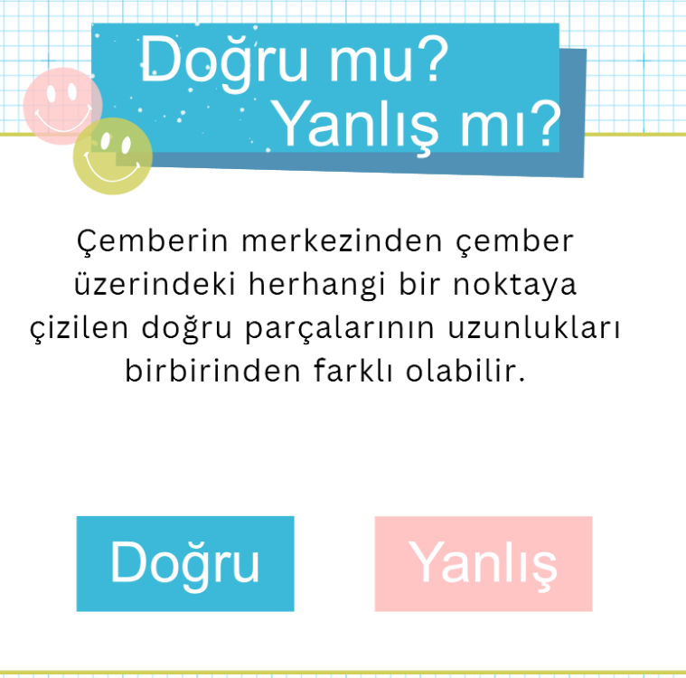 TEMEL GEOMETRİK KAVRAMLAR DOĞRU YANLIŞ PARKUR OYUNU