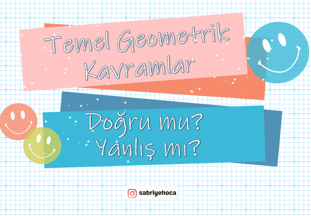 TEMEL GEOMETRİK KAVRAMLAR DOĞRU YANLIŞ PARKUR OYUNU