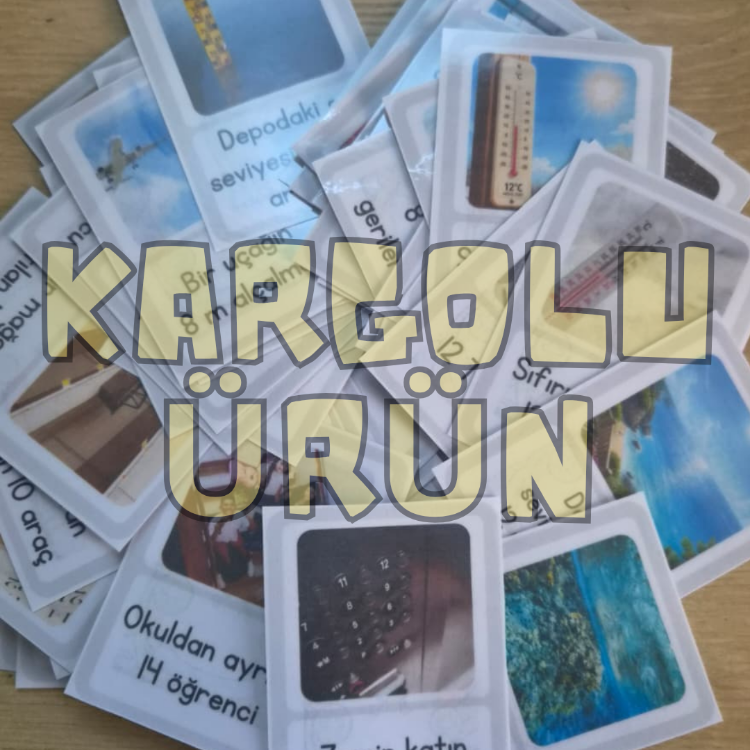 KARGOLU / GÜNLÜK YAŞAM DURUMLARINA KARŞILIK GELEN TAM SAYILAR 