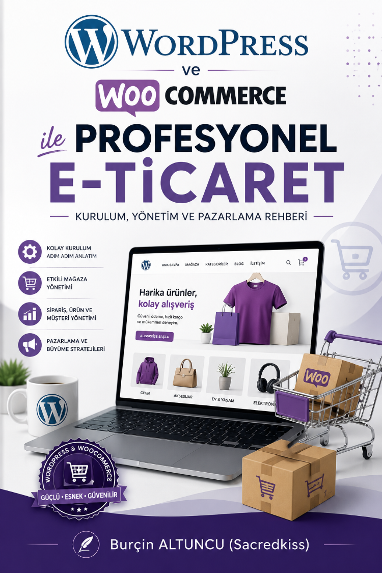 WordPress ve WooCommerce ile Profesyonel E-Ticaret Kurulum, Yönetim ve Pazarlama Rehberi