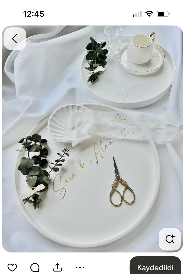 Söz nişan damat kahvesi seti