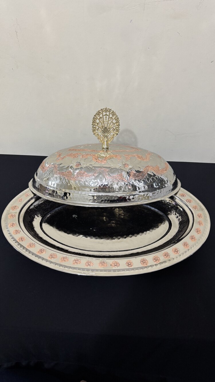 Kırmızı Beyaz Kayık Sahan 35 cm