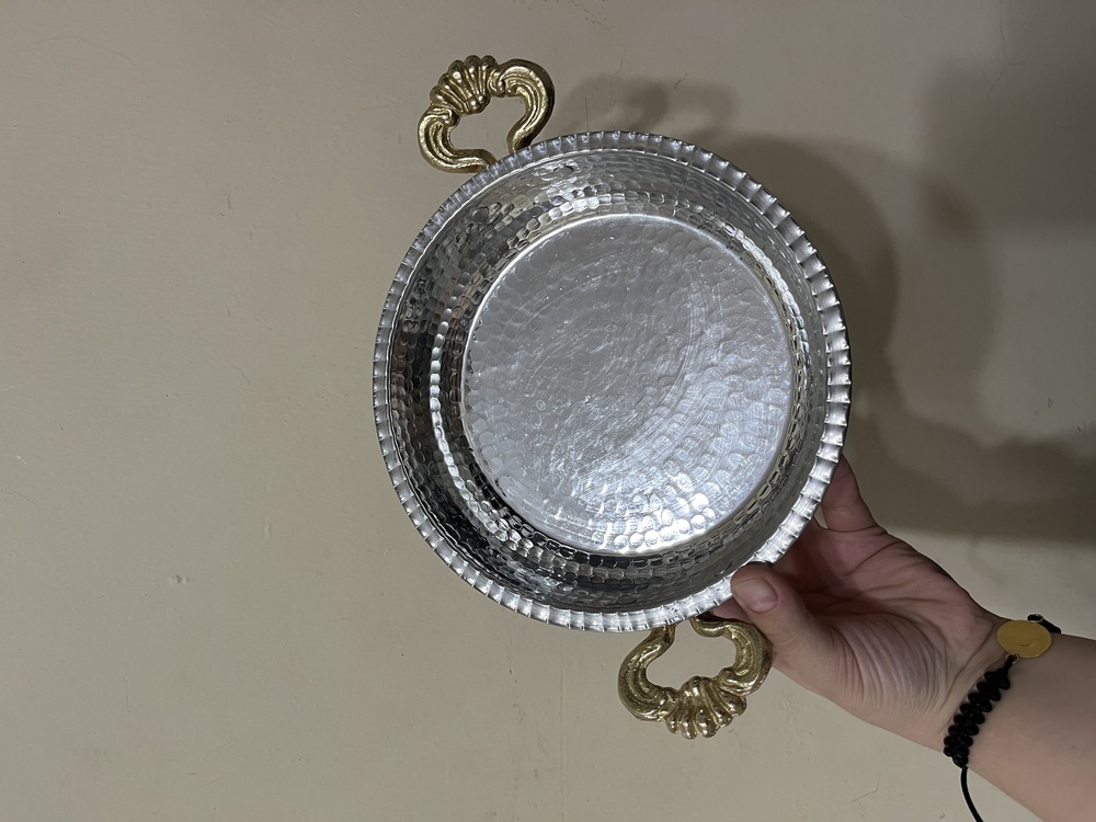 Dövme Bakır Yumurta Sahanı No : 2