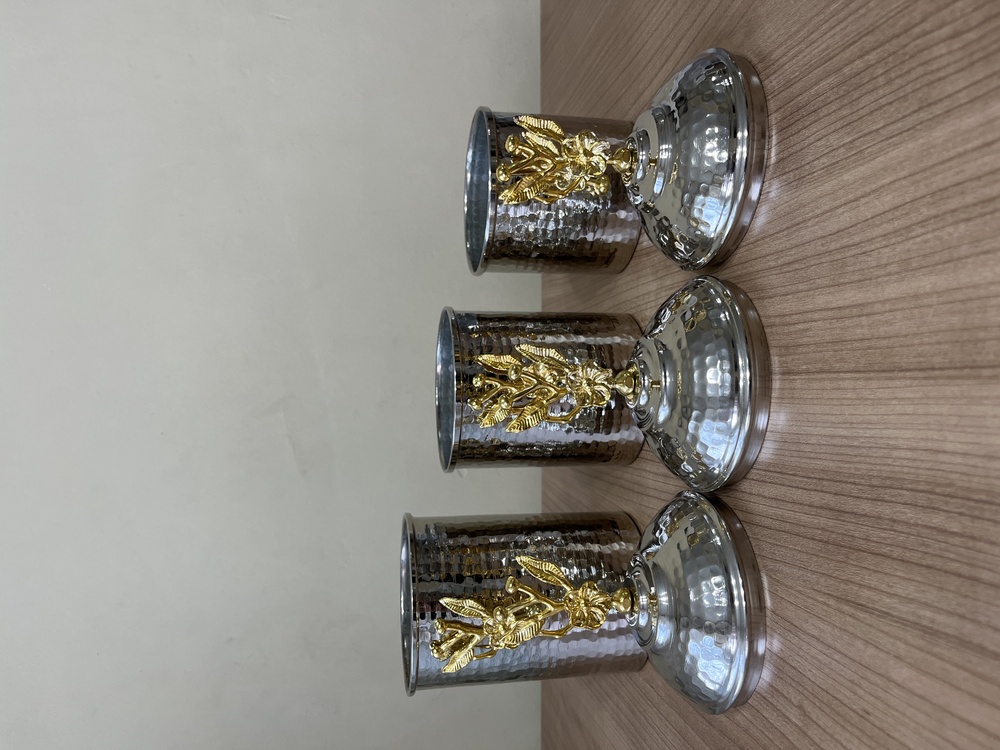Japon Güllü  Bakır Baharat Takımı 