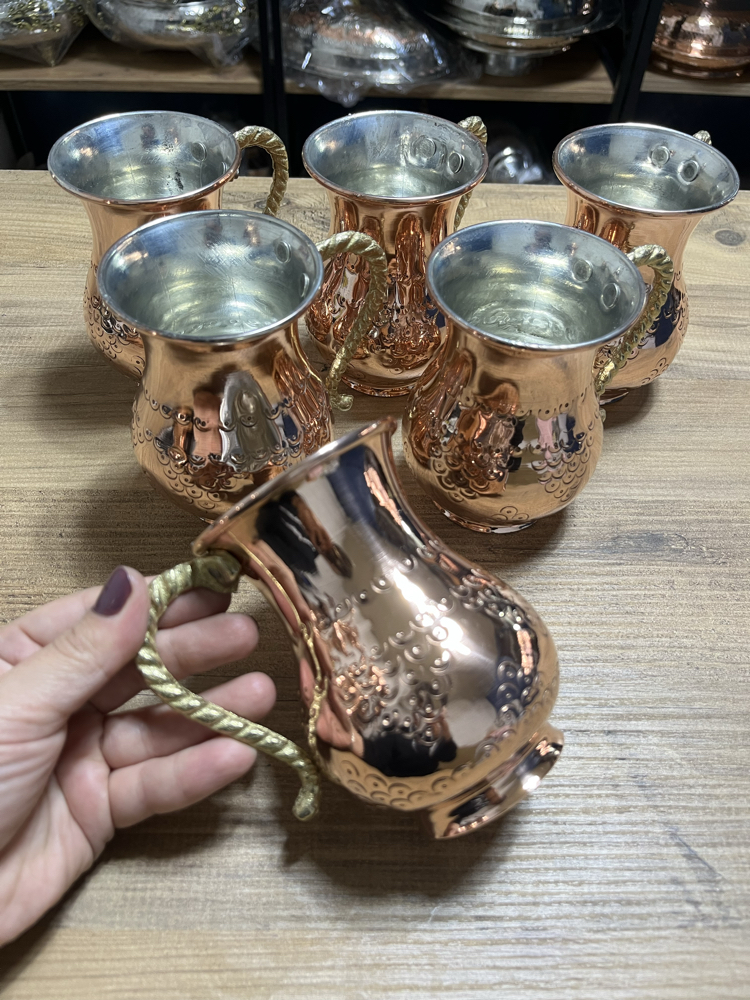 Bakır Sürahi Takımı
