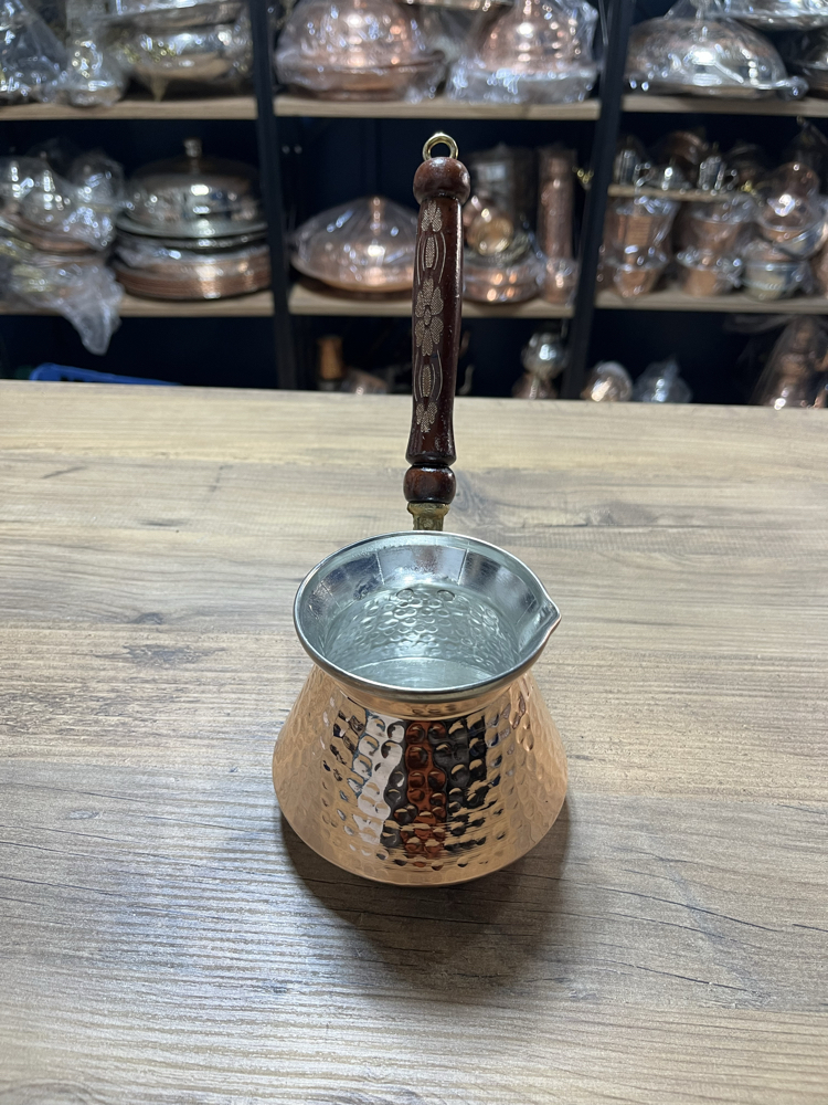 Dövme Bakır Cezve No:3