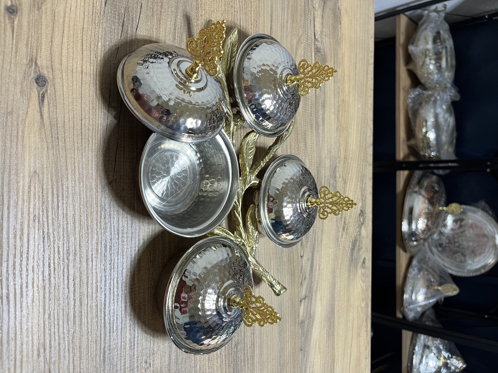 4’lü Zeytin Dalı Çerezlik & İkramlık