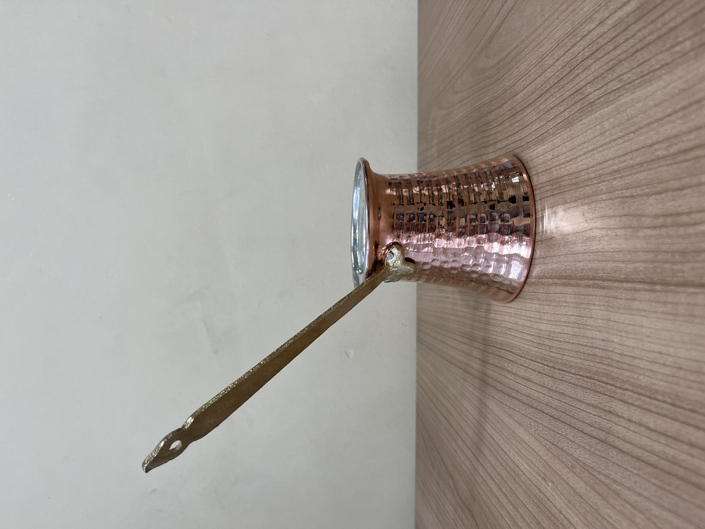 5 Kişilik Kalın Bakır Cezve 