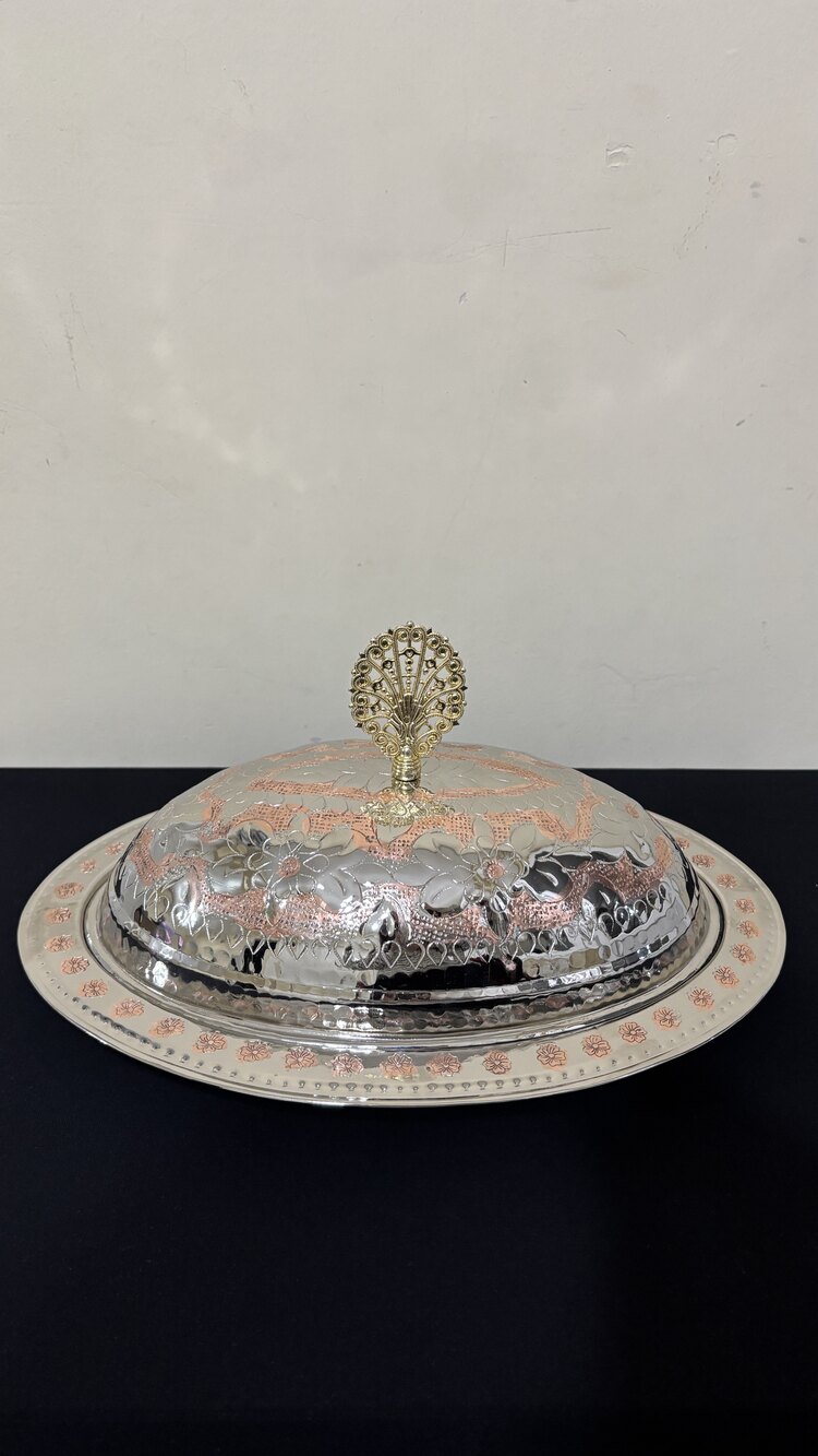 Kırmızı Beyaz Kayık Sahan 40 cm