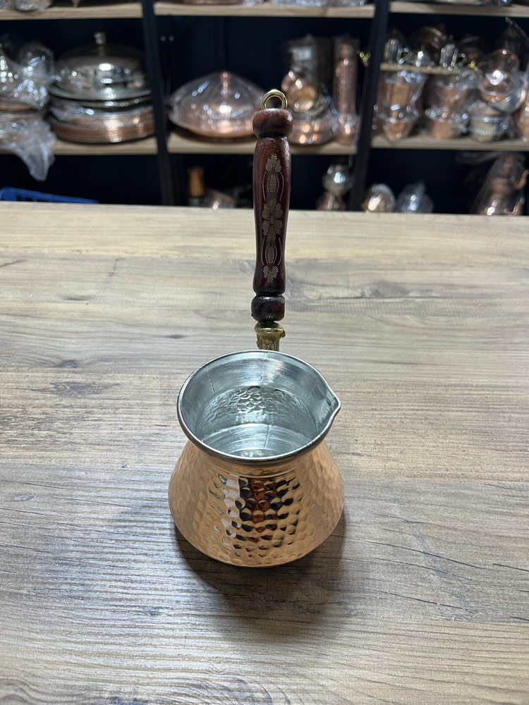 Dövme Bakır Cezve No:2