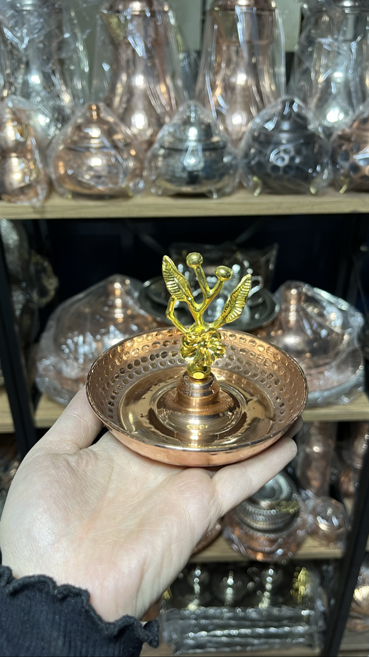 Japon Güllü Bakır Lokumluk