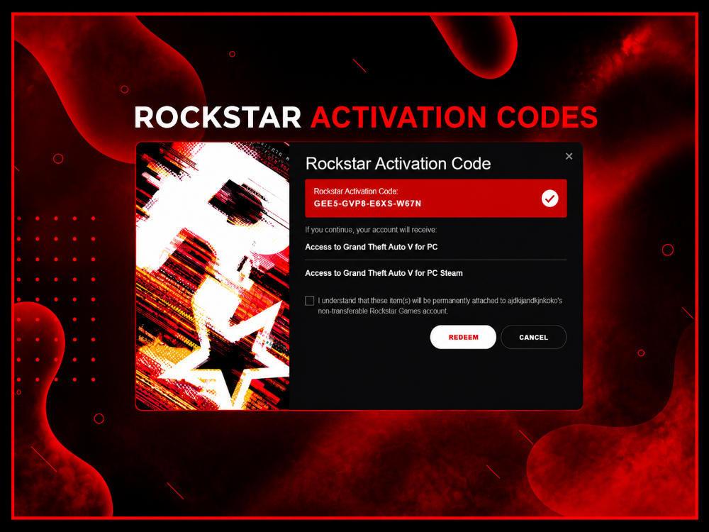 Rockstar Aktivasyon Kodu