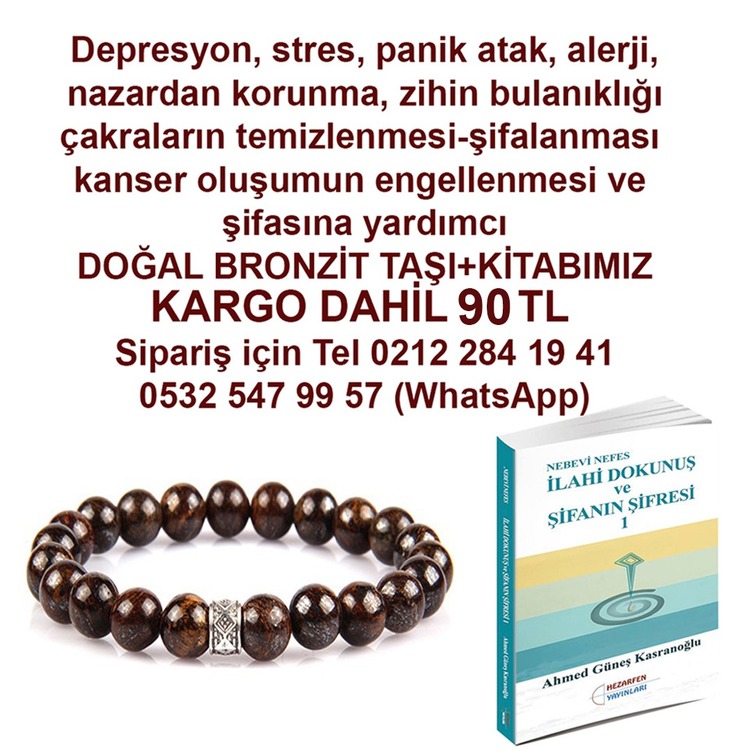 BRONZİT BİLEKLİK VE KİTAP