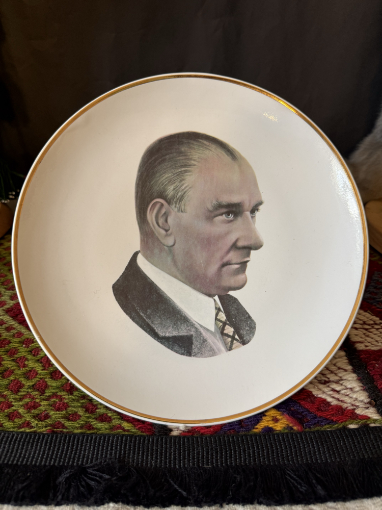 SÜMERBANK Atatürk Görselli Porselen