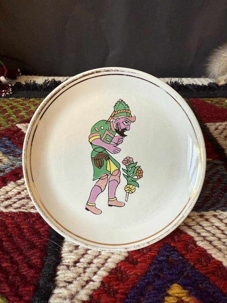 SÜMERBANK Hacivat Görselli Porselen