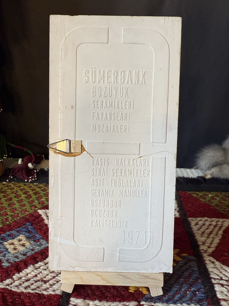 SÜMERBANK Seramik 1971