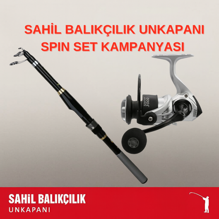 SAHİL BALIKÇILIK UNKAPANI 270 SPIN SET KAMPANYASI 