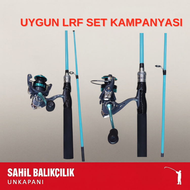 SAHİL BALIKÇILIK UNKAPANI UYGUN LRF SET KAMPANYASI