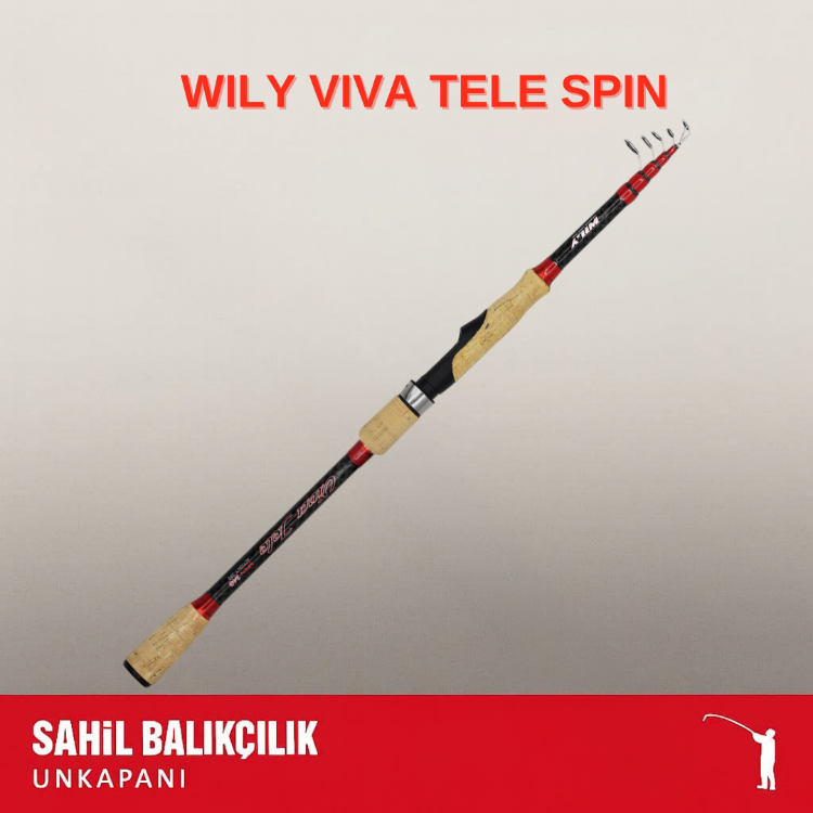 WILY VIVA TELE SPIN KAMIŞ 7-28 GR / 10 - 35 GR ATARLI