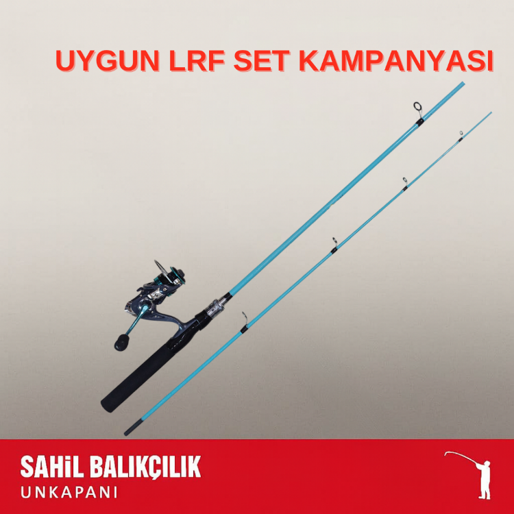 SAHİL BALIKÇILIK UNKAPANI UYGUN LRF SET KAMPANYASI