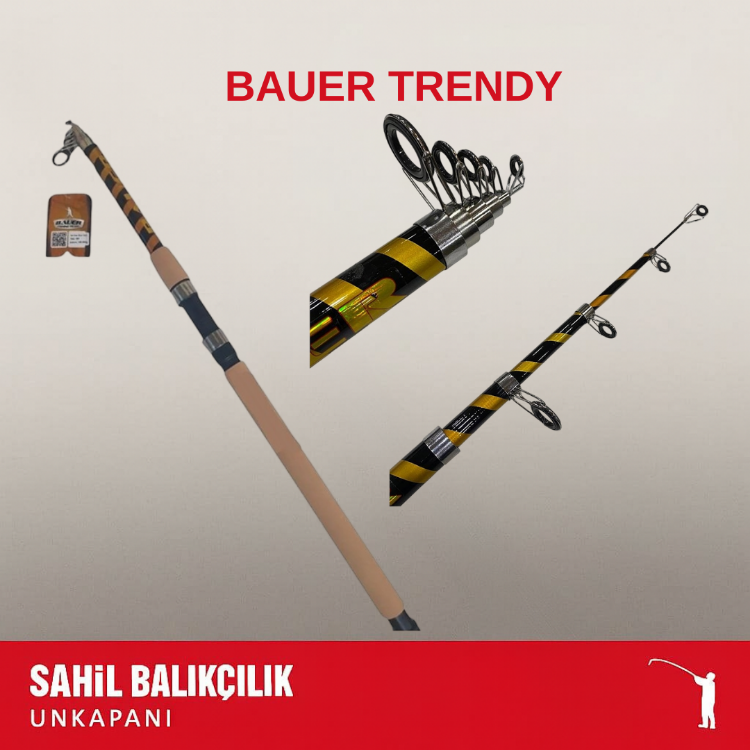 BAUER TRENDY 3.60 CM 100–300 GR TELESKOPİK OLTA KAMIŞI