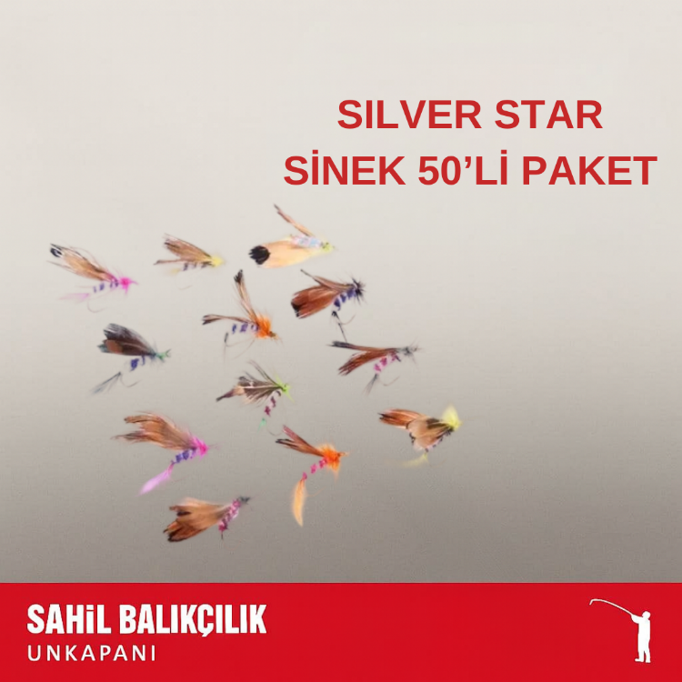 SILVER STAR SİNEK (50’Lİ PAKET)