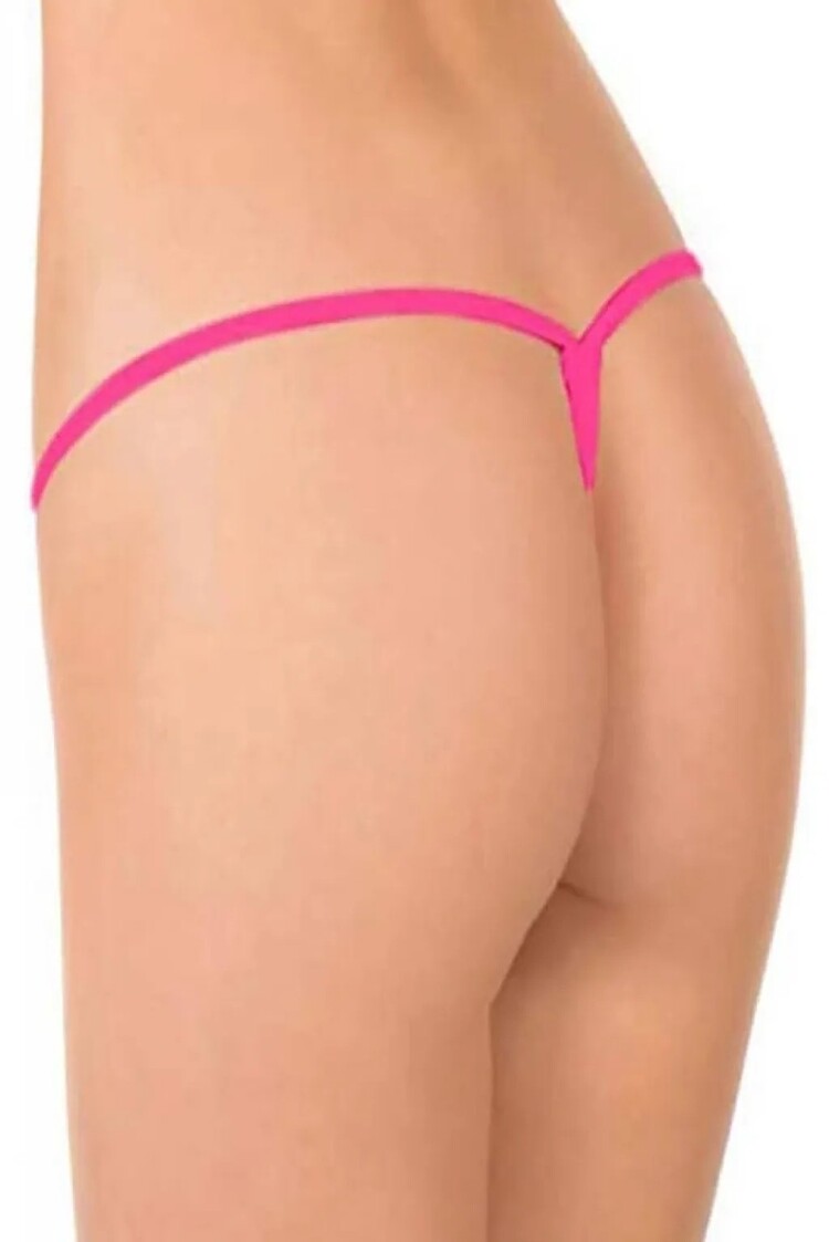 Tül Detaylı Tanga Külot V6600