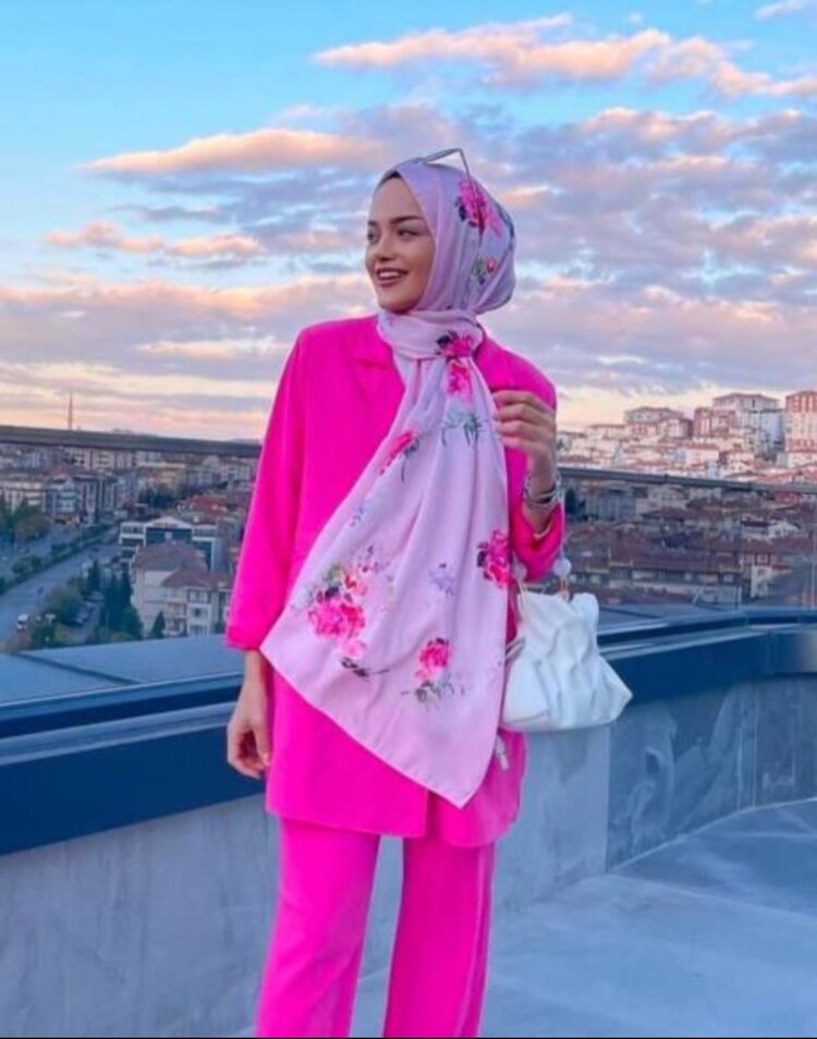 Pink Şal