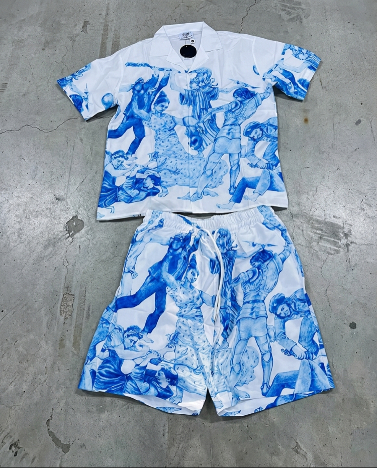 Off white Shirt & Short