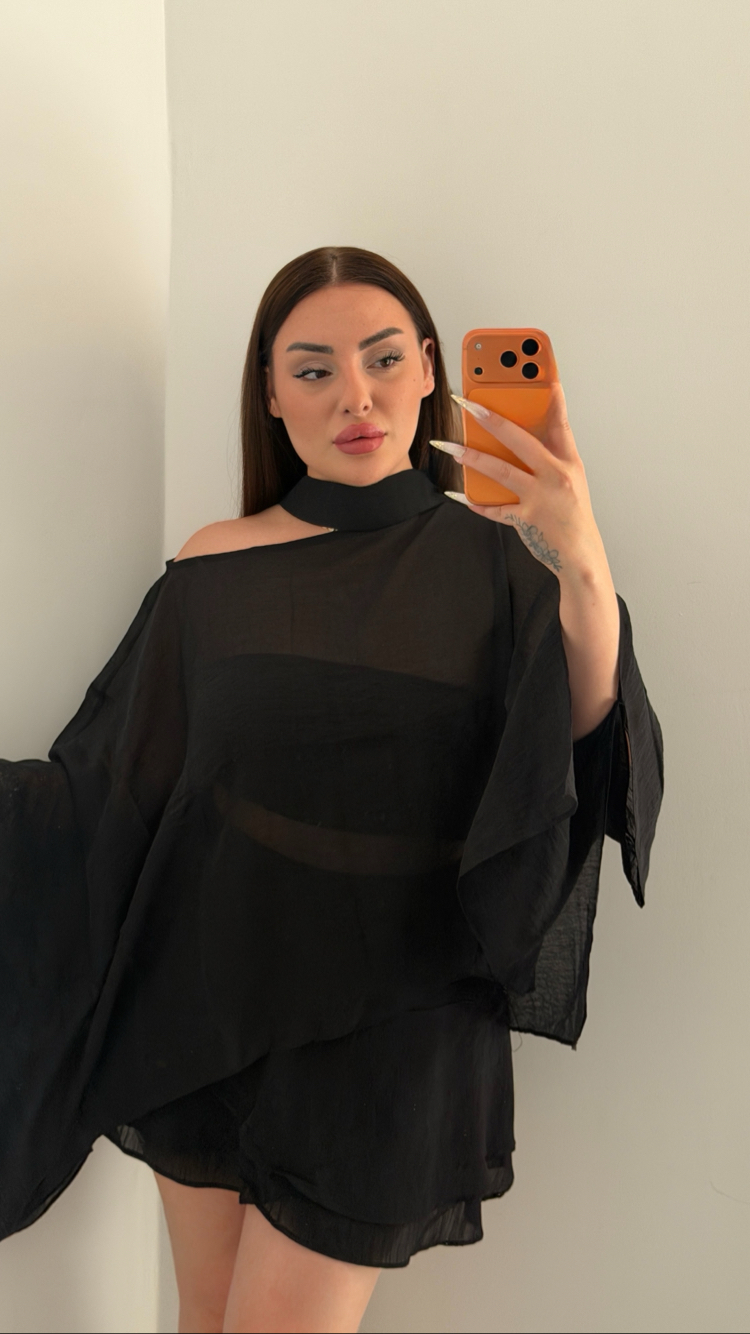 Siyah  tül 
