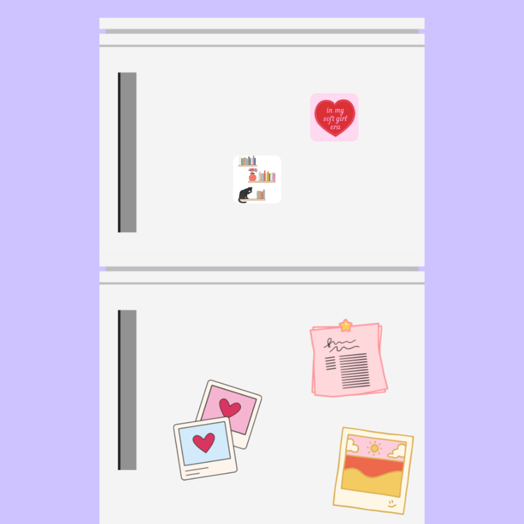 Magnet - bookshelf